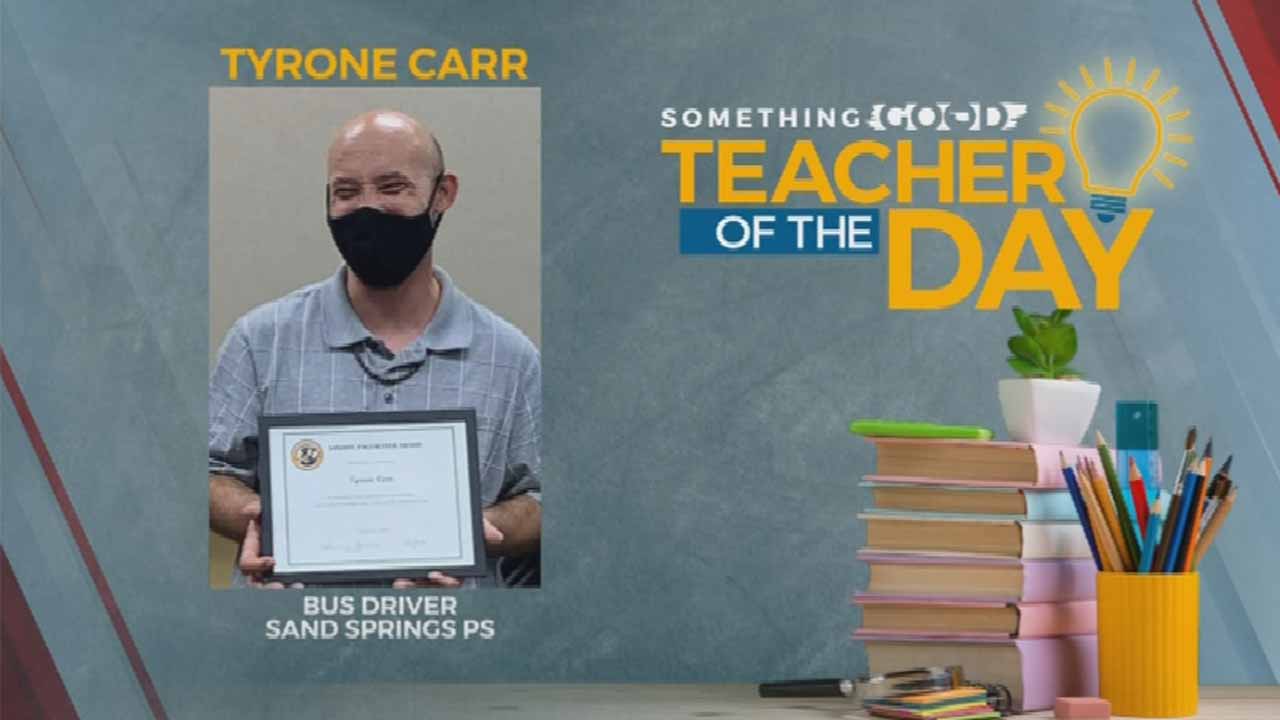 Teacher Of The Day: Tyrone Carr