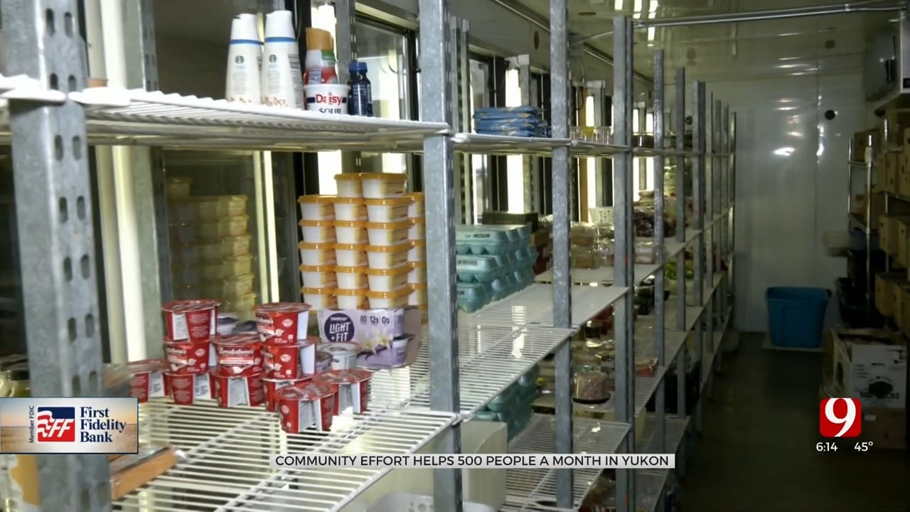 Yukon Nonprofit Food Pantry Feeding Residents In Canadian County