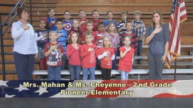 Mrs. Mahan And Ms. Cheyenne's 2nd Grade Class At Pioneer Elementary