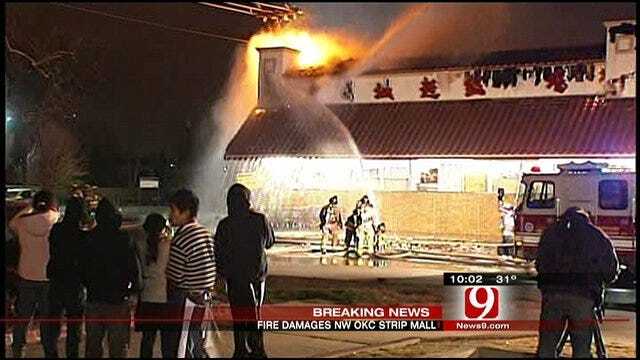 Fire Damages Oklahoma City Grocery Store