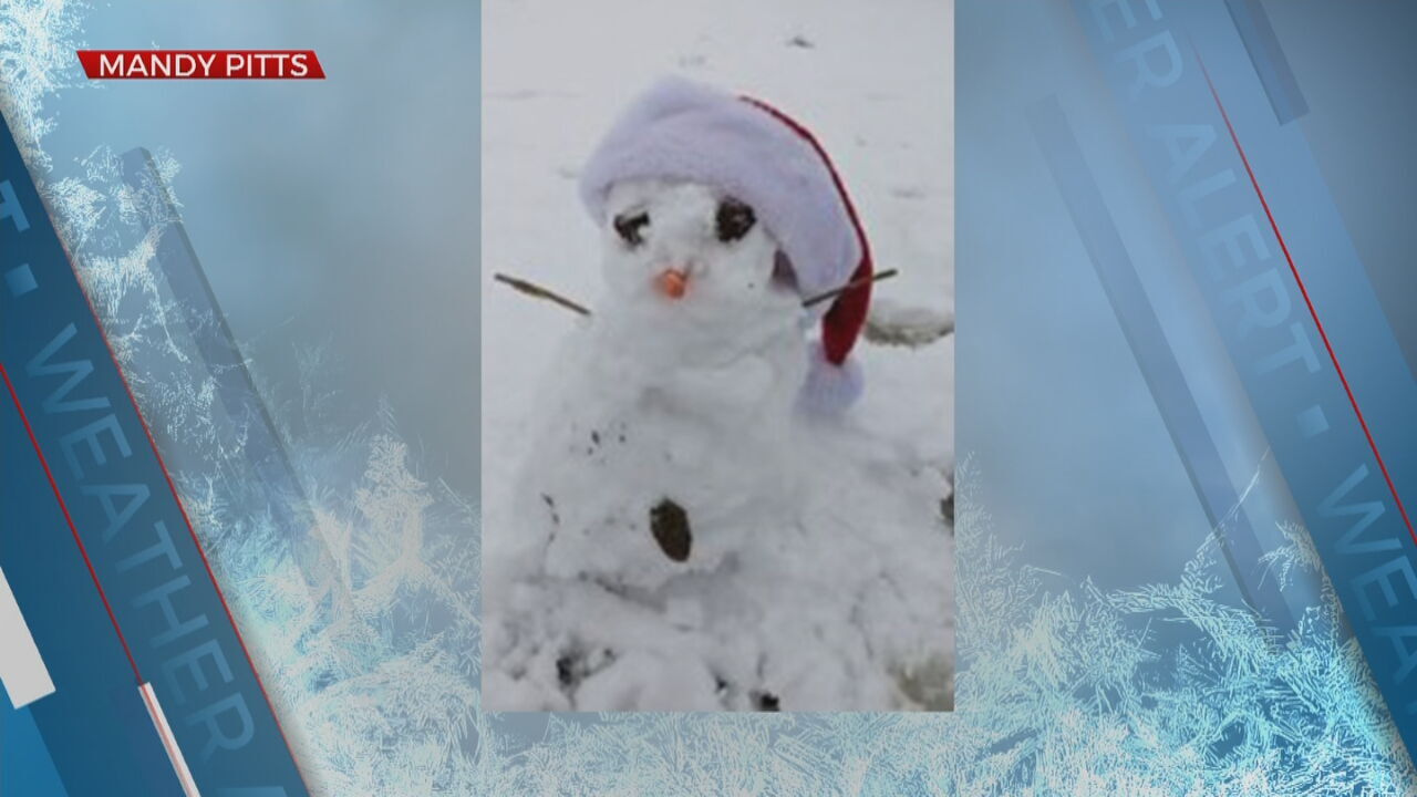 Watch: News On 6 Viewers Share Winter Weather Photos From Across Green Country