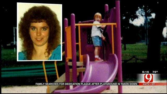Family Seeks Dedication Plaque After MWC Playground Is Torn Down