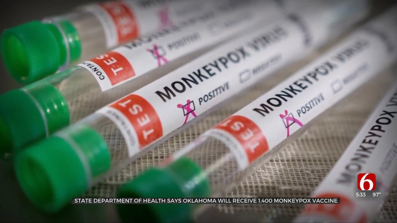 State Department Of Health Says Oklahoma Will Receive 1,400 Monkeypox Vaccine