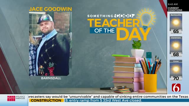 Teacher Of The Day: Jace Goodwin