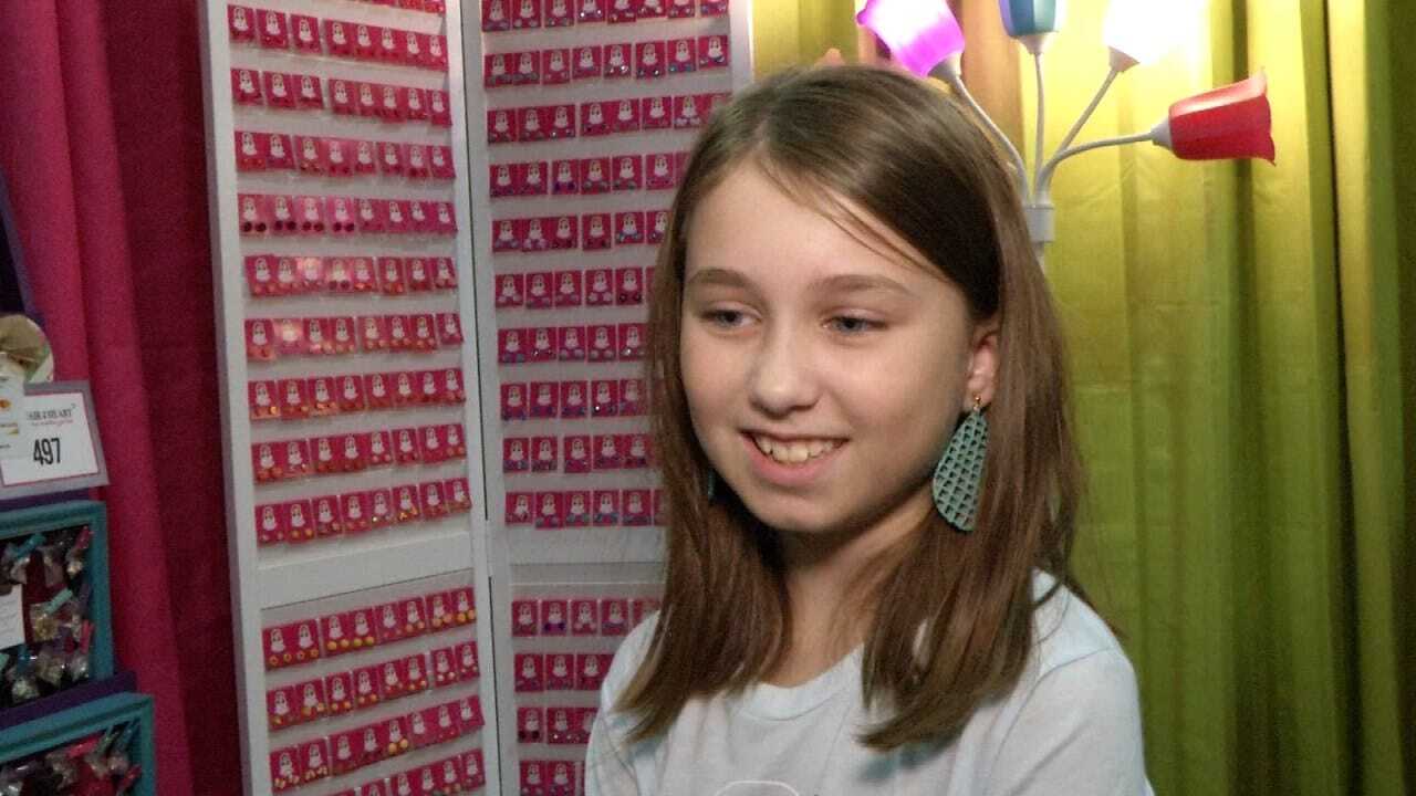 10-Year-Old Entrepreneur Showcases Business At Affair Of The Heart