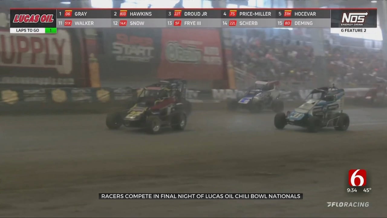 Racers Compete In Final Night Of Lucas Oil Chili Bowl Nationals