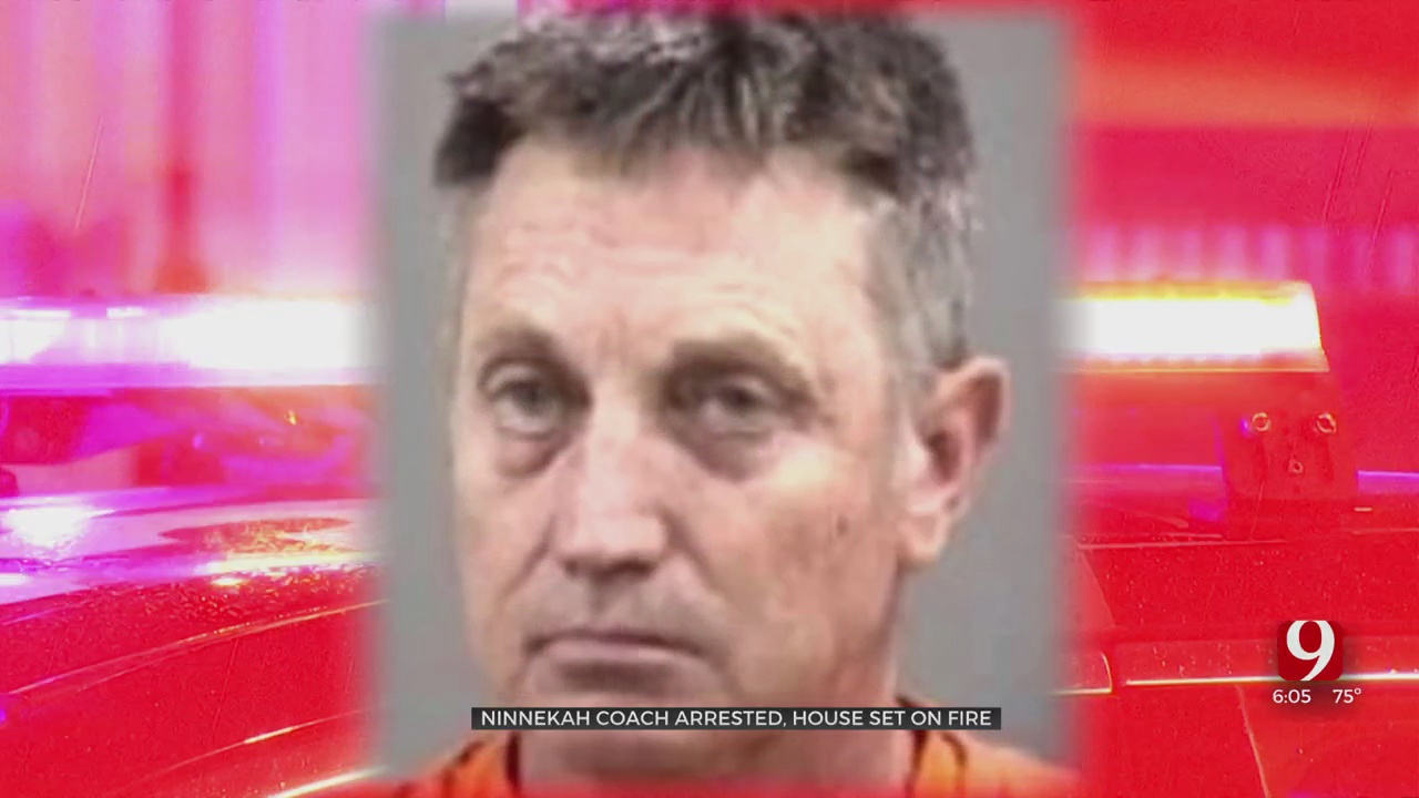 Home Of Former Ninnekah Coach, Arrested On Complaints Of Lewd Acts, Catches On Fire 