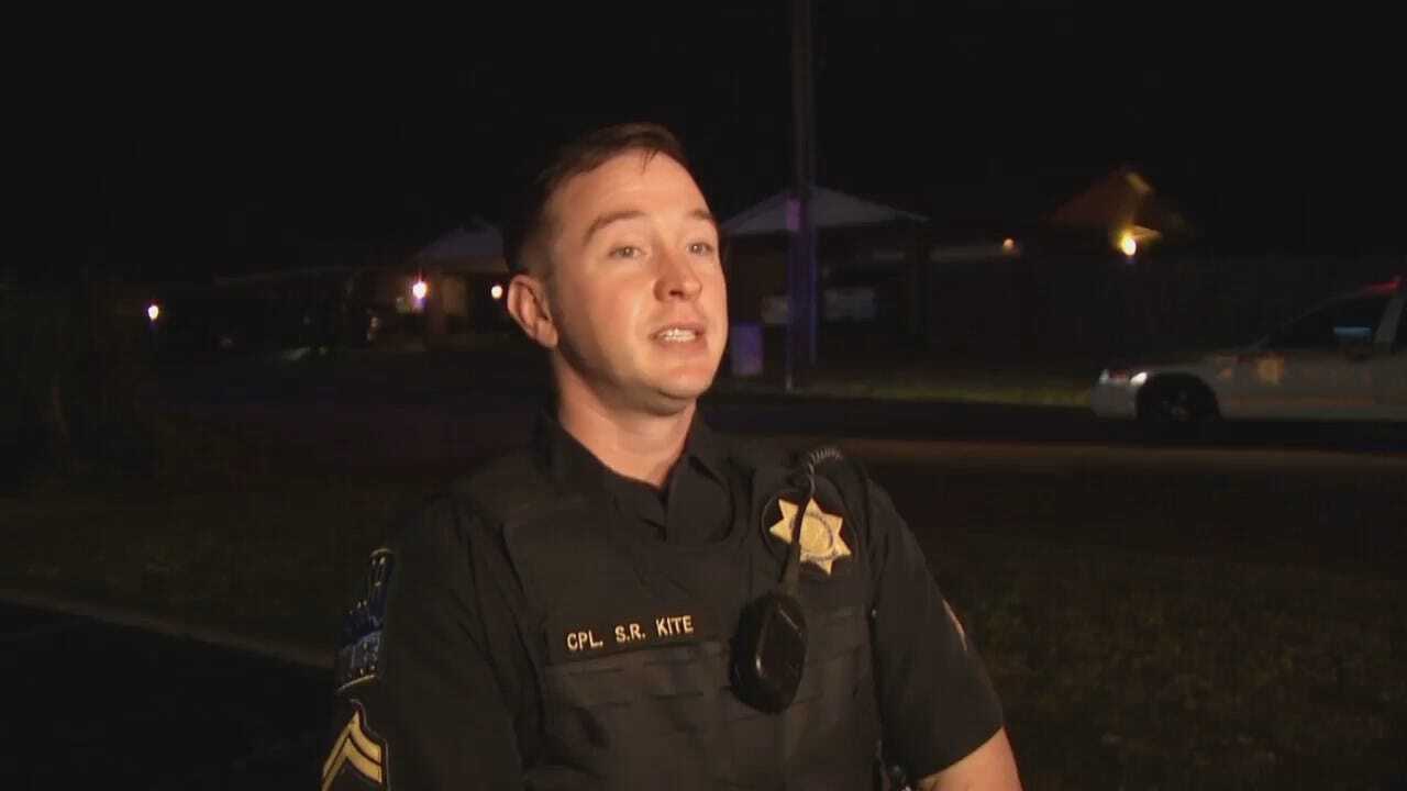 WEB EXTRA: Tulsa Police Cpl. Shawn Kite Talks About Robbery, Shooting