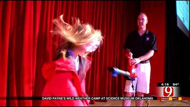 David Payne's Wild Weather Camp Visits Science Museum Oklahoma Part 1