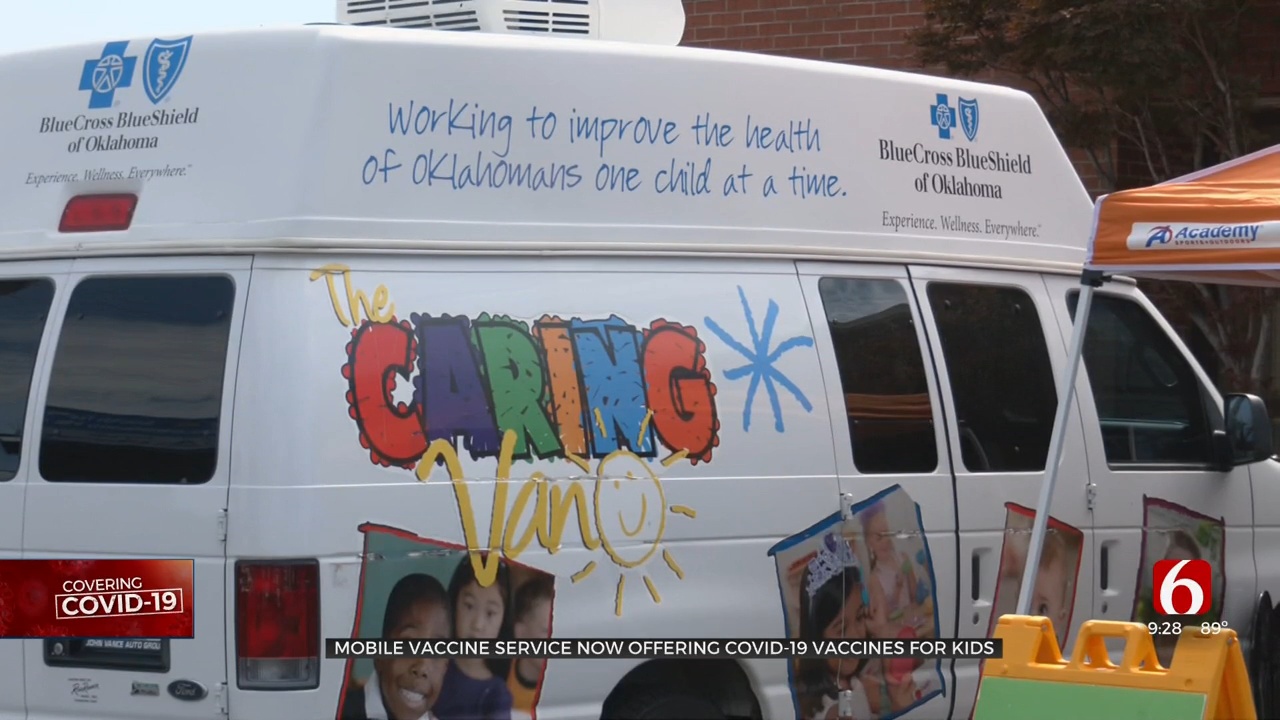 Mobile Vaccine Service Offering COVID-19 Vaccines For Kids