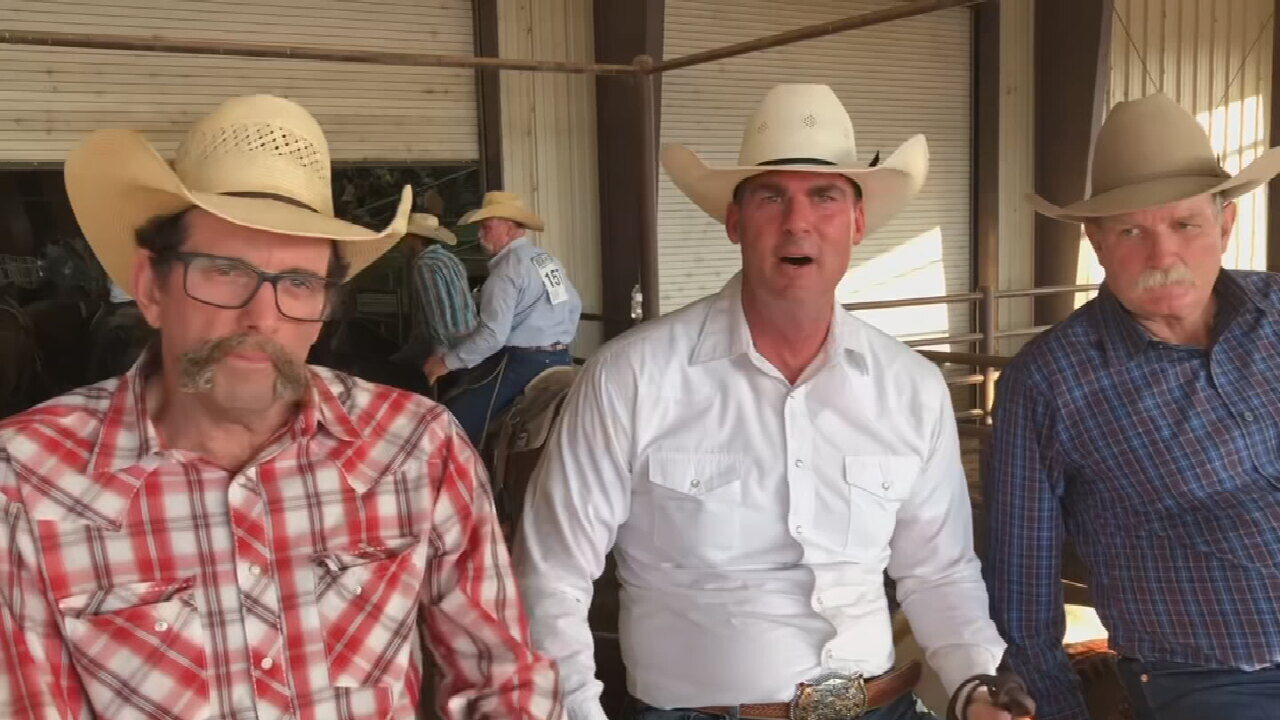  Governor Kevin Stitt Takes The Reins To Compete In Pawhuska Rodeo