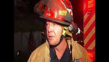 WEB EXTRA: Tulsa District Fire Chief Bob Stern Talks About Elwood Fire