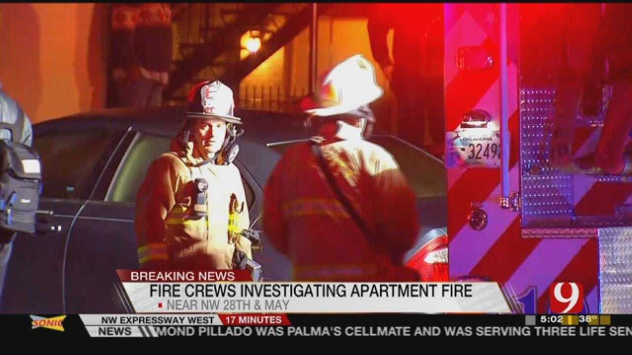 Cause Of Overnight OKC Apartment Fire Under Investigation