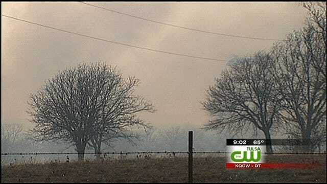 Tulsa-Area Brush Fires: Some Contained But Still Burning