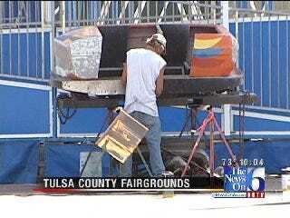 Vendors Busy Preparing For Tulsa State Fair