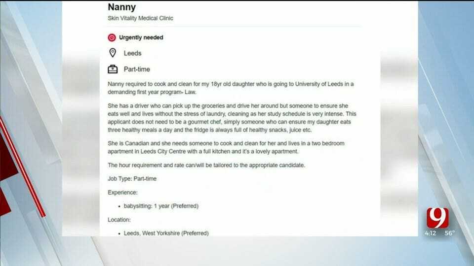 Trends, Topics & Tags: Mom Posts Ad To Hire Nanny For 18-Year-Old Daughter