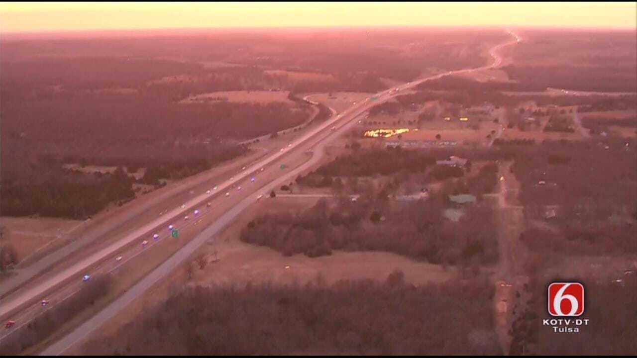 WATCH: Sun Sets As Pawnee County Undersheriff's Body Escorted Home