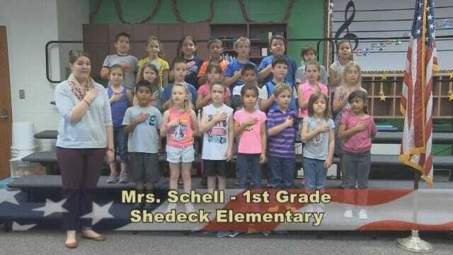 Mrs. Schell's 1st Grade Class At Shedeck Elementary School