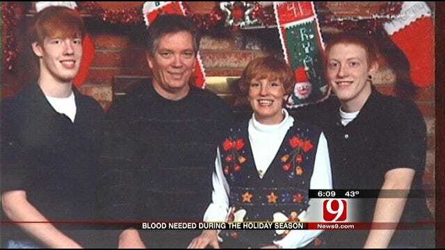 OKC Woman Urges Blood Donations During The Holidays