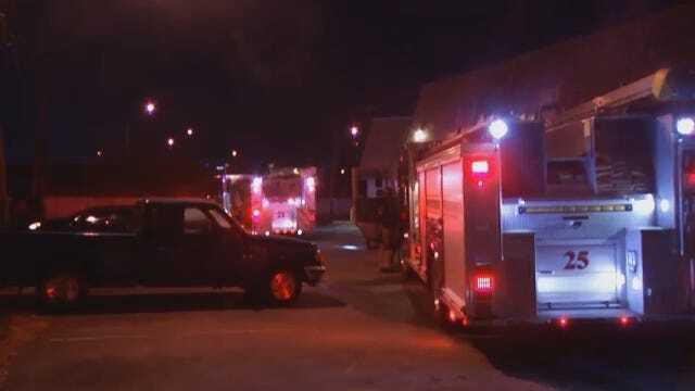 WEB EXTRA: Video From Scene Of Apartment Fire At 32nd And Sheridan