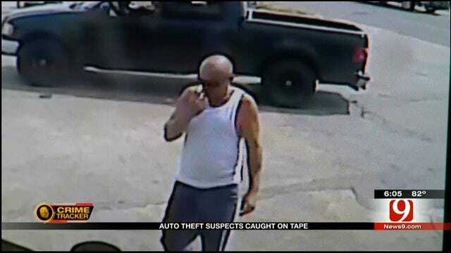 Caught On Camera: Thief Steals Blanchard Man's Car In SW OKC
