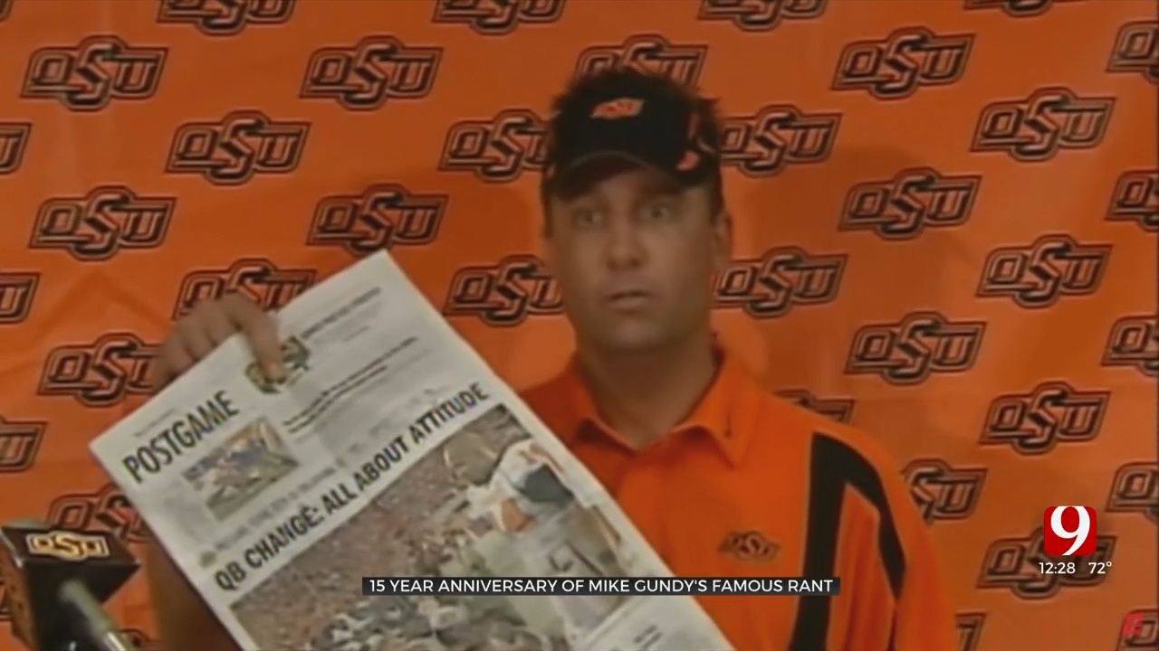 WATCH: Mike Gundy’s ‘I’m A Man, I’m 40’ Rant Turns 15 Years Old