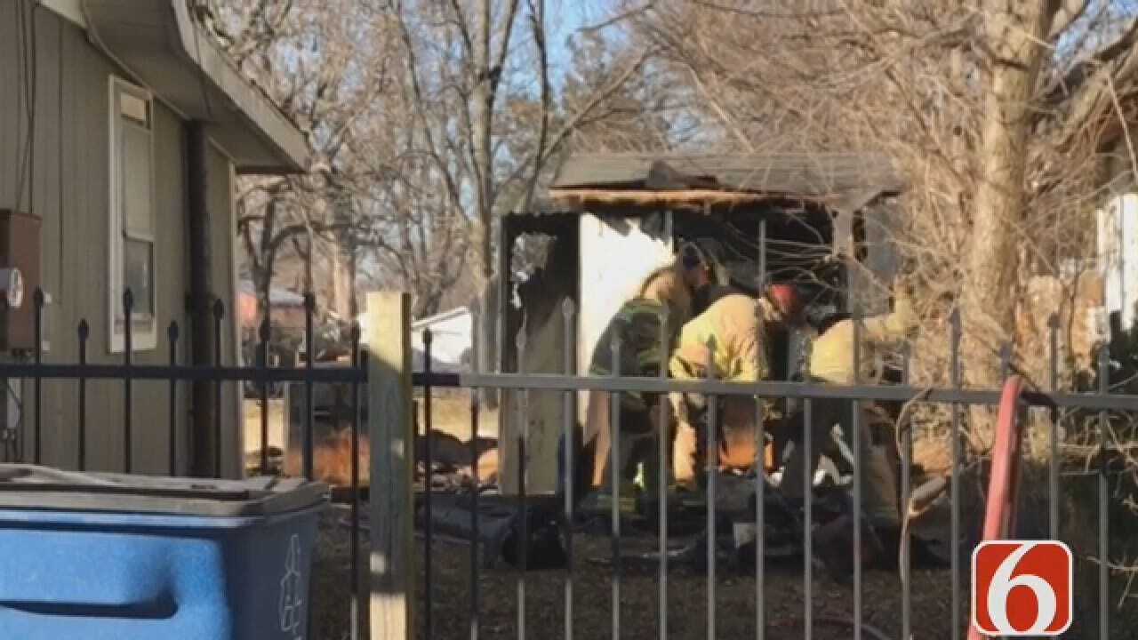 Emory Bryan: 2 People Killed In Tulsa Shed Fire