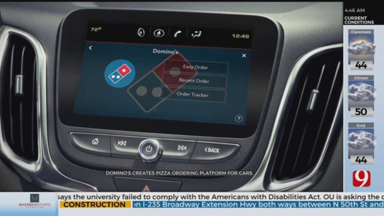 Domino's Creates Pizza Ordering Platform For Cars