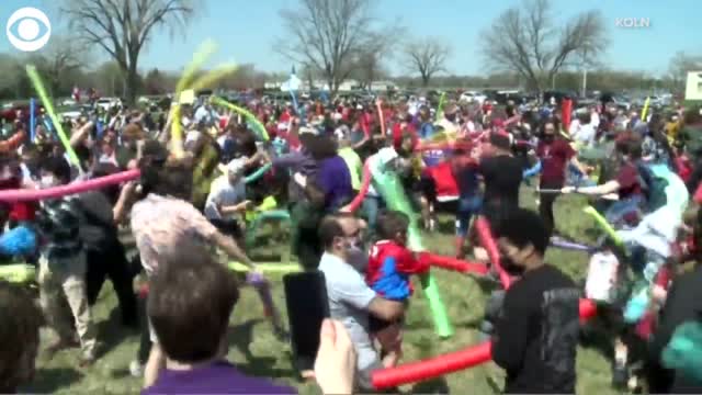 WATCH: Hundreds Of Joshes Meet For An Epic Name Battle