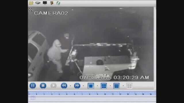 WEB EXTRA: OKC Police Release Video Of Suspects In Auto Burglary