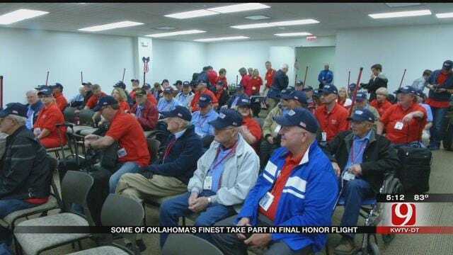 Oklahoma Veterans Embark On Final Honor Flight