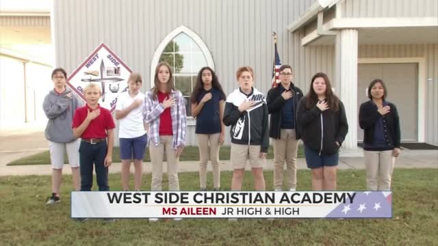 Daily Pledge: Ms. Aileen's Class From West Side Christian Academy