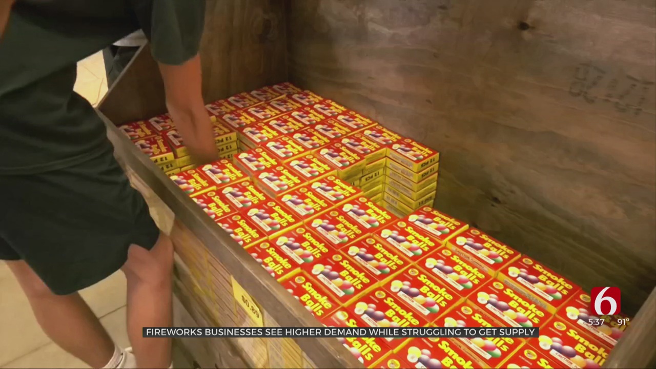Fireworks Businesses Struggled To Meet Consumer Demand During Pandemic