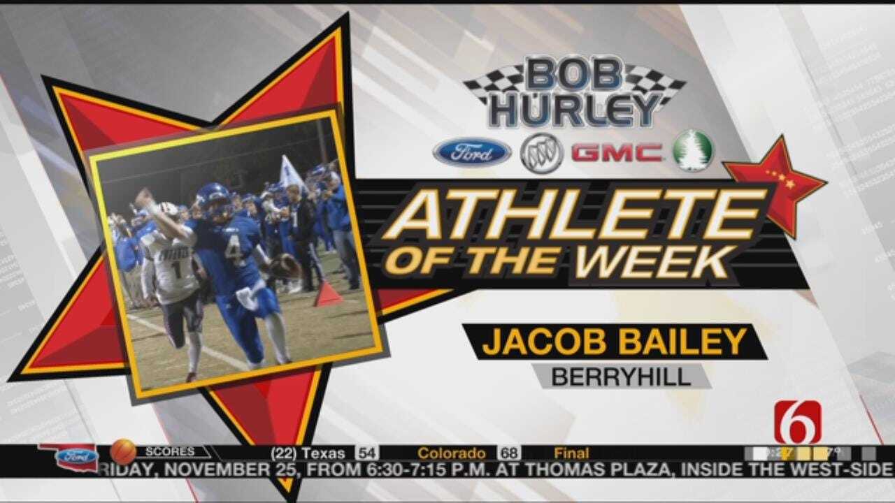 Athlete of the Week: Berryhill’s Jacob Bailey