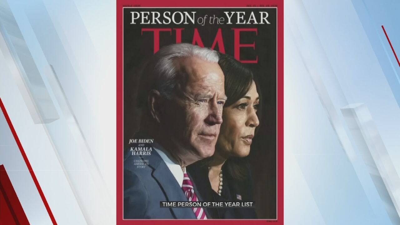  Joe Biden, Kamala Harris Named Time's Person Of The Year