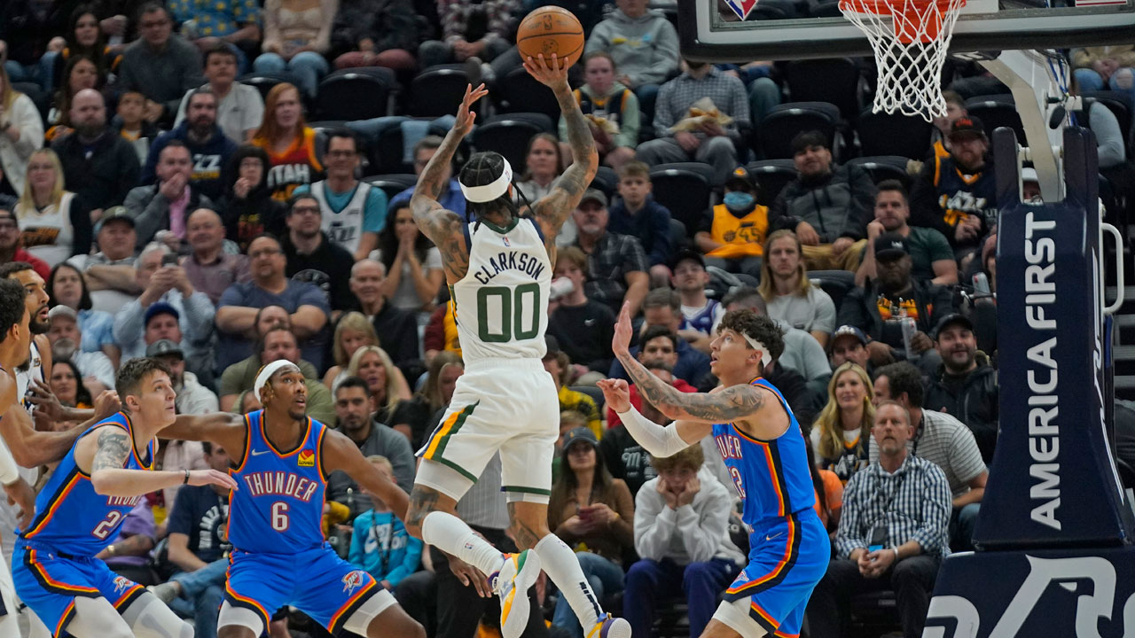 Jazz Rout Thunder 137-101 For 5th Straight Home Win
