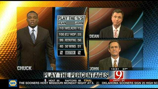 Play the Percentages: Feb. 5, 2012