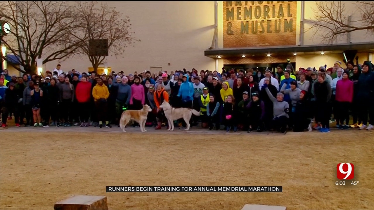 Runners Gather To Train For Oklahoma City Memorial Marathon
