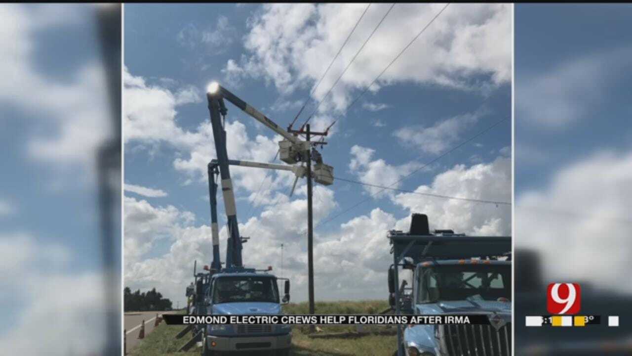 Edmond Electric Crews Help Floridians After Irma
