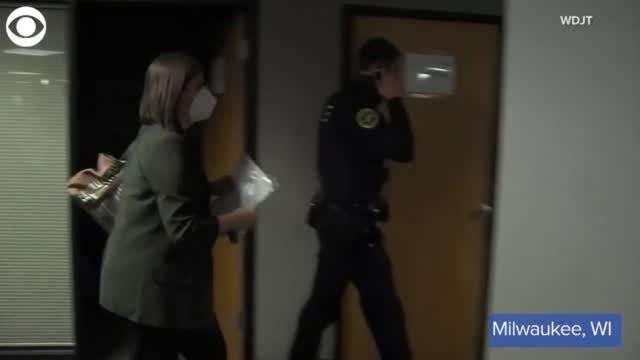 WATCH: Police Escorted An Election Official Transporting Absentee Ballot Information In Wisconsin