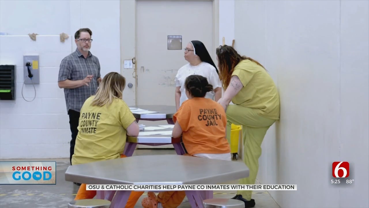 OSU Partnership With Catholic Charities Helps Women In Payne County Jail Work Toward Diplomas