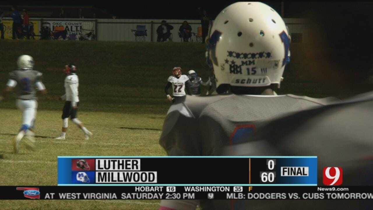 Millwood Shuts Out Luther For 60-0 Win