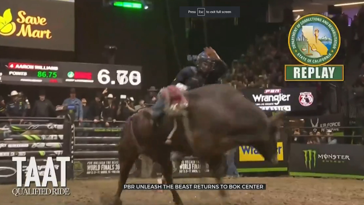 Professional Bull Riding ‘Unleash The Beast’ Returns To The BOK Center