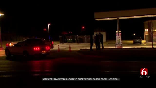 Suspect Shot By Bartlesville Police Released From Hospital, Now In Custody