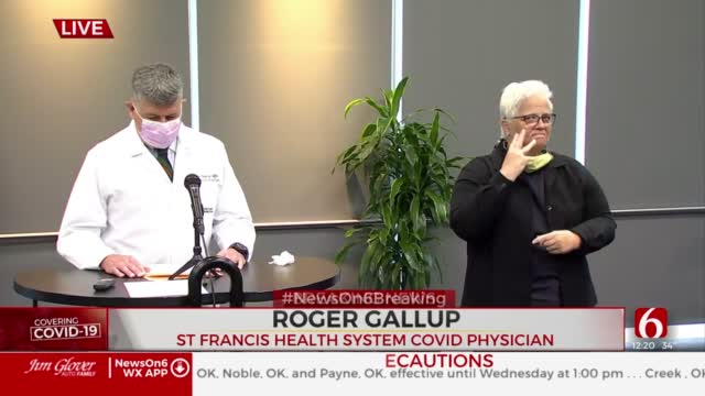 Watch: Saint Francis Health System COVID-19 Physician Gives Update