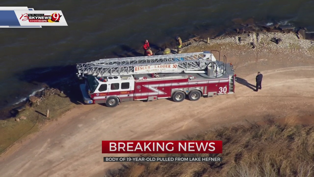 OKCFD Dive Team Locates Body Of Missing 19-Year-Old At Lake Hefner 