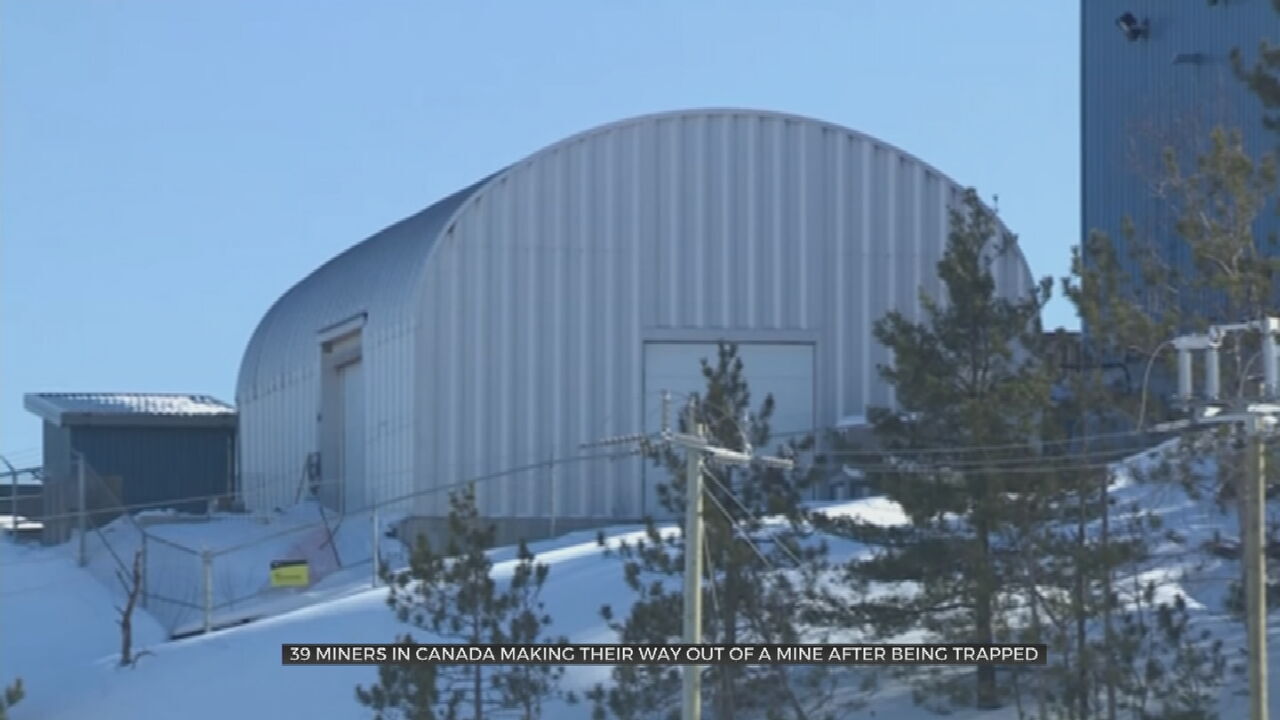 39 Workers Trapped In Canadian Mine, Evacuation Underway