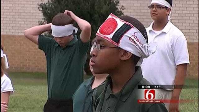 Tulsa Students Take Part In Japan's Health And Sport Day