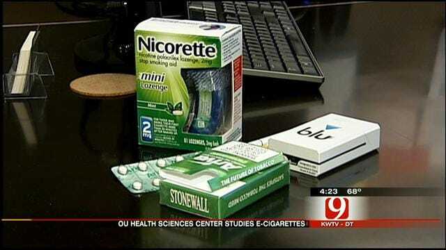 Medical Minute: OU Health Sciences Center Studies E-Cigarettes