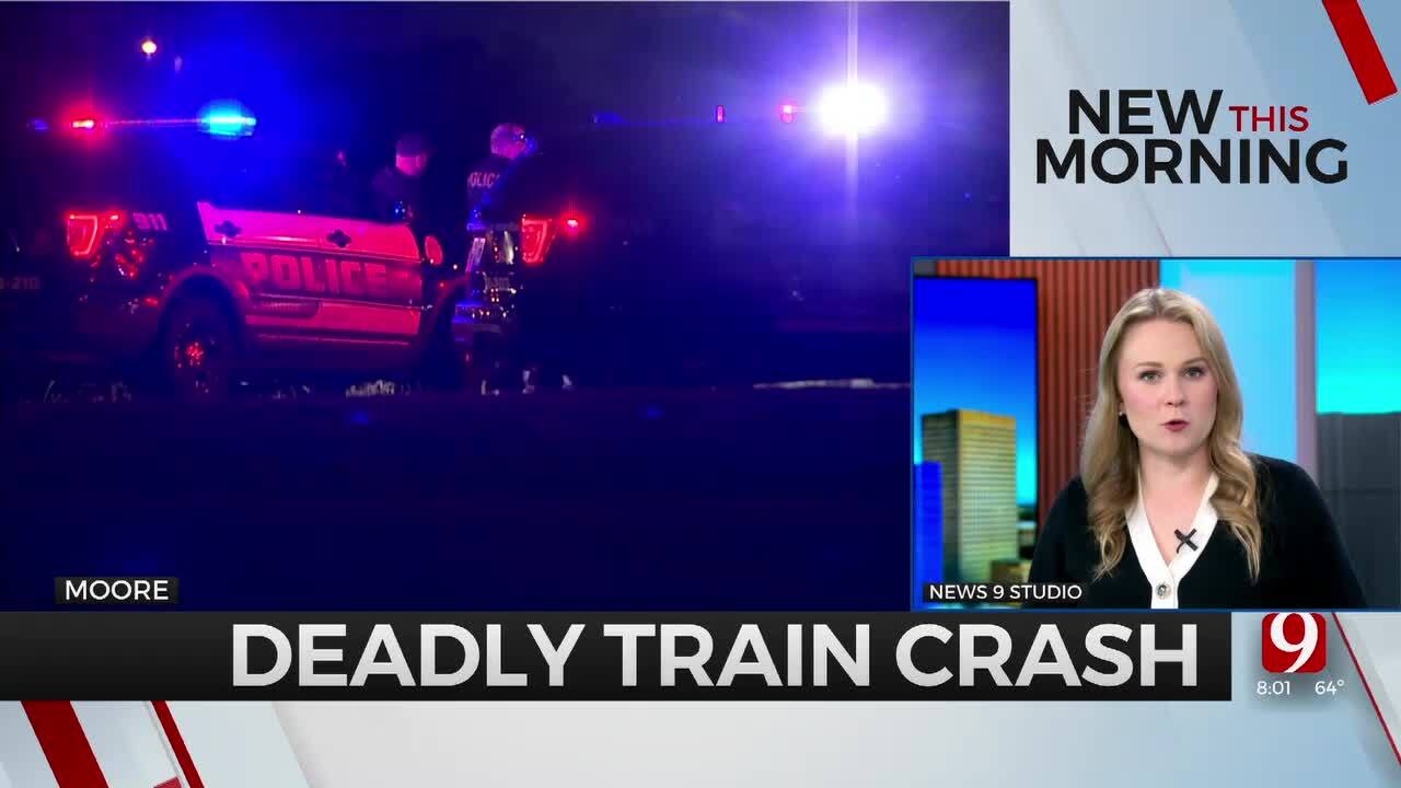 1 Hit And Killed By Train In Moore, Police Say